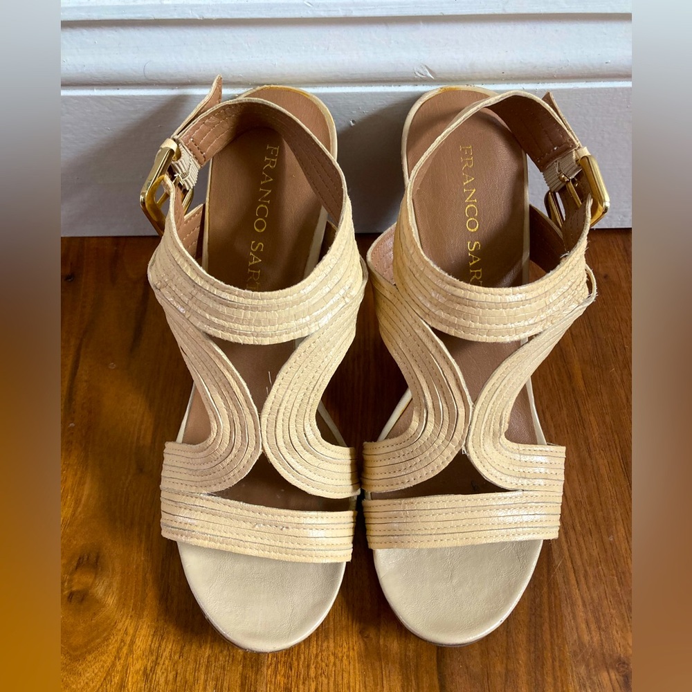 Franco Sarto Open Toe Sling back Sandals